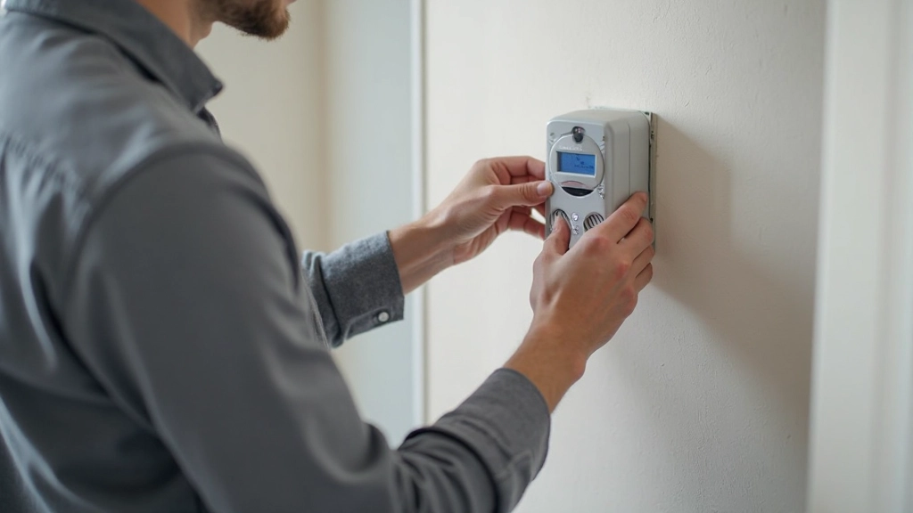 Умные счетчики электроэнергии с цифровым дисплеем в современном доме